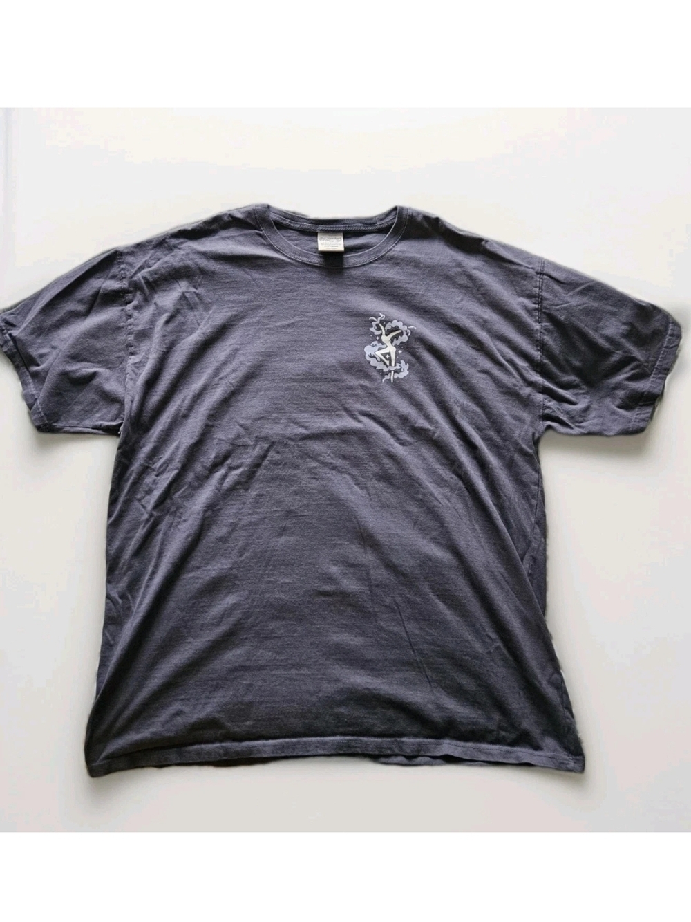 Dave Matthews Band Comfort Wash Men's T-Shirt XL Gray Dancing Figure Logo